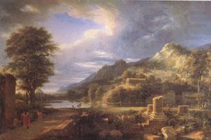 The Ancient Town of Agrigentum A Composite Landscape (mk05), Pierre de Valenciennes